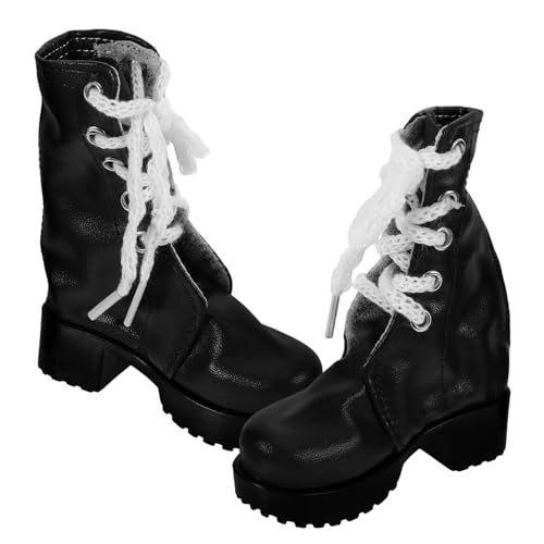KONTONTY Miniatur Puppenschuhe Paar Schuh-Ornamente Spielzeug Zubehör Für Puppen Puppenhaus Dekoration von KONTONTY