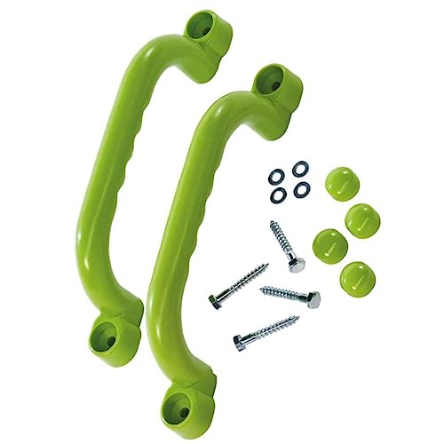 KONTONTY 1paar Kids Climbing Safety Handle Robuste Spielplatzgriffe Für Innen Und Außen rutschfeste Handgriffe Aus Umweltfreundlichem Bunte Farben von KONTONTY