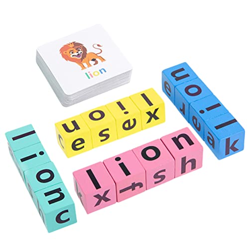 KONTONTY 1 Satz Alphabet für Kleinkinder Lernspielzeug mit Wortkarten Pädagogisches Alphabet Puzzle Hand Augen Koordination KONTONTY 1 Satz Alphabet für Kleinkinder Lernspielzeug mit Wortkarten Pädagogisches Alphabet Puzzle Hand Augen Koordination von KONTONTY