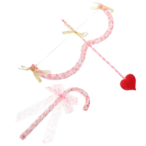 KONTONTY Amor-Schleifen-Set Für Halloween Und Valentinstag Gefälschte Schleife Für Damen Cosplay-Requisiten Fotoshooting-Dekorationen Mini-Schleifen-zubehör-Set Für Partys von KONTONTY