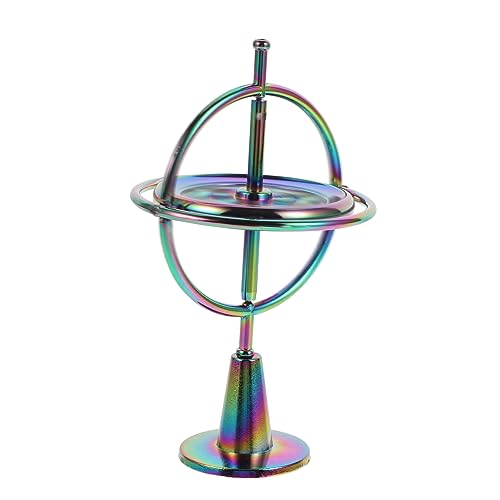 KONTONTY 1 Satz Antigravitations-gyroskop Kinderspielzeug Fingerspielzeug Für Dekompressionsspielzeug Für Gyro- Fingerspitzen-gyroskop- Alu-kreisel Legierung von KONTONTY