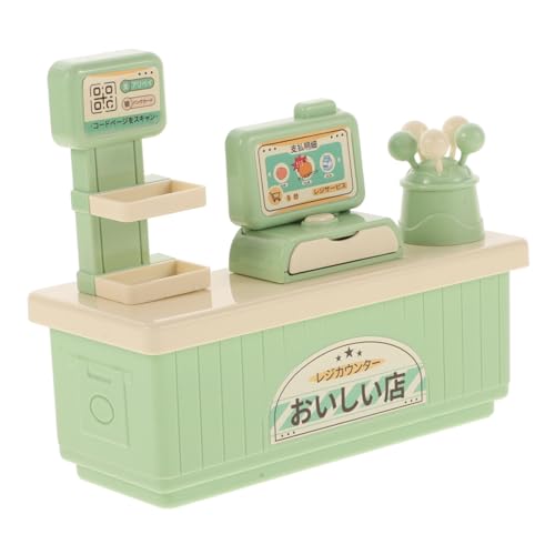 KONTONTY 1 Satz Auschecken Miniatur Kasse Supermarkt Registrieren Puppe Simulationsspiele Und Plastik Light Green KONTONTY 1 Satz Auschecken Miniatur Kasse Supermarkt Registrieren Puppe Simulationsspiele Und Plastik Light Green von KONTONTY