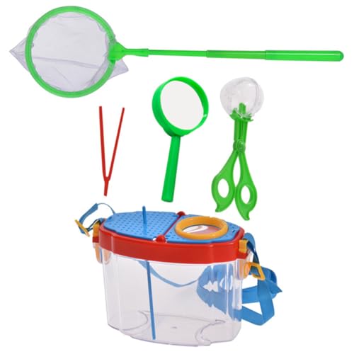 KONTONTY 1 Satz Beobachtungsbox für Insekten Outdoor draußen insektenbox Kinderspielzeug Outdoor-Explorer-Spielzeugset für Acryl von KONTONTY