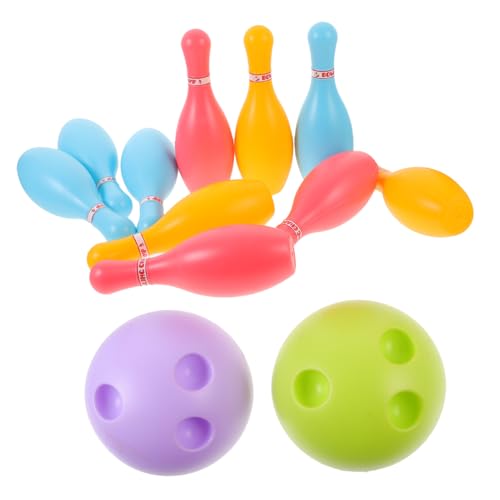 KONTONTY 1 Satz Bowlingkugel Bowling Für Kleinkinder Bowlingkugel Für Outdoor- Für Indoor- Für Kleinkinder Indoor- Plastik KONTONTY 1 Satz Bowlingkugel Bowling Für Kleinkinder Bowlingkugel Für Outdoor- Für Indoor- Für Kleinkinder Indoor- Plastik von KONTONTY