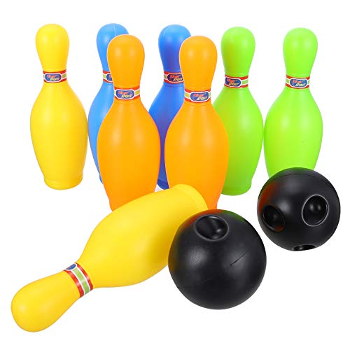 KONTONTY Frühpädagogisches Spielzeug Für Jungen Und Mädchen Bowling-spielset Sicher Für Kleinkinder Jungen Und Mädchen KONTONTY Frühpädagogisches Spielzeug Für Jungen Und Mädchen Bowling-spielset Sicher Für Kleinkinder Jungen Und Mädchen von KONTONTY