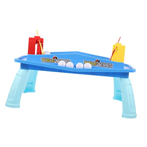 KONTONTY 1 Satz Brettspiel Tischtennis drinnen Tischtennis für Party Kinderzubehör Kinderbedarf versorgen Tischtennisspielzeug aus Kunststoff Kinderspielzeug Plastik von KONTONTY