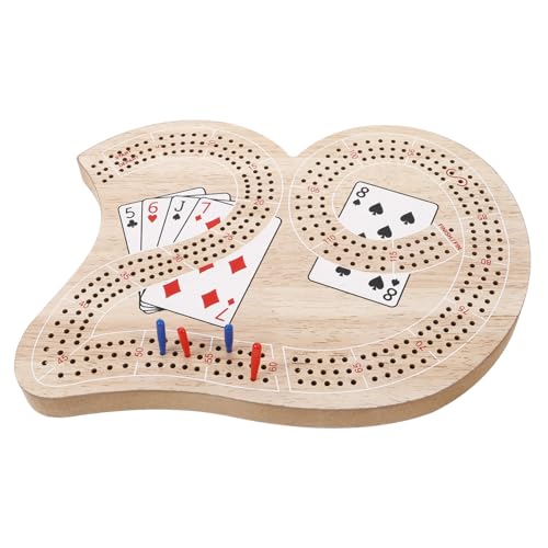 KONTONTY 1 Satz Cribbage-heringe Reise-Cribbage-Board Brettspiele Für Den Familienabend Steckbrett Kind Peg-brettspiel Krippenklammern Einzigartig Hölzern KONTONTY 1 Satz Cribbage-heringe Reise-Cribbage-Board Brettspiele Für Den Familienabend Steckbrett Kind Peg-brettspiel Krippenklammern Einzigartig Hölzern von KONTONTY