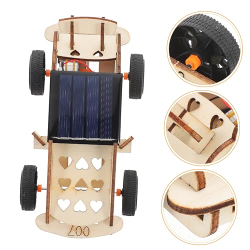 KONTONTY 1 Satz DIY Solar Holzspielzeug Wissenschaftliches Experimentierspielzeug für Sicher und Fördert die Entwicklung von Hand und Verstand für Kreative Bastelprojekte KONTONTY 1 Satz DIY Solar Holzspielzeug Wissenschaftliches Experimentierspielzeug für Sicher und Fördert die Entwicklung von Hand und Verstand für Kreative Bastelprojekte von KONTONTY