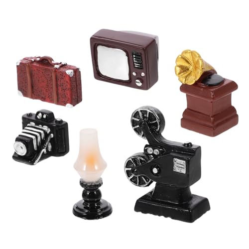 KONTONTY 1 Satz Dekorative Ornamente Mini-phonographenmodell Retro-minikoffer Winziges Grammophonmodell Zubehör Für Puppenhäuser Puppenhaus- -Requisite Mini-hausversorgung Harz KONTONTY 1 Satz Dekorative Ornamente Mini-phonographenmodell Retro-minikoffer Winziges Grammophonmodell Zubehör Für Puppenhäuser Puppenhaus- -Requisite Mini-hausversorgung Harz von KONTONTY