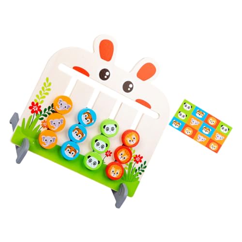 KONTONTY 1 Satz Denkspiel Lustiges Schachspiel Gleissortierspielzeug Schachspiel Spur-schachbretter Schachbrettspielzeug Track-schachspielspielzeug Track-brettspiel Holz von KONTONTY