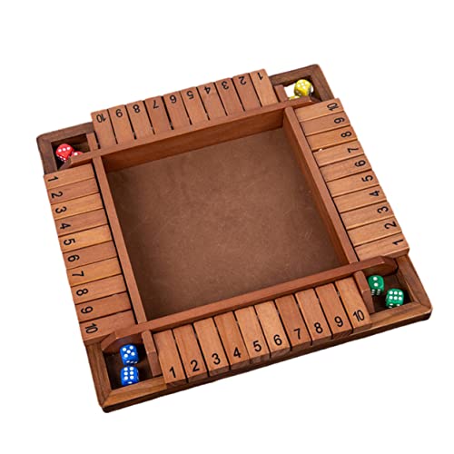 KONTONTY 1 Satz Digitaler Flop Spieler Spielzeugspiel Würfelspiel Trinkspiele für die Erwachsenenparty Würfel-Party-Spiel Spielnacht Spiele für Erwachsene Würfel Holz Kaffee KONTONTY 1 Satz Digitaler Flop Spieler Spielzeugspiel Würfelspiel Trinkspiele für die Erwachsenenparty Würfel-Party-Spiel Spielnacht Spiele für Erwachsene Würfel Holz Kaffee von KONTONTY