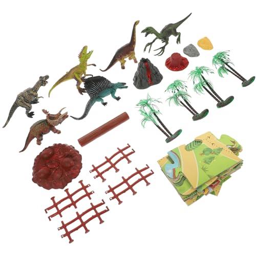 KONTONTY 1 Satz Dinosaurier- Dinosaurier Teppich Mini-Dinosaurier-Modelle Dinosaurierfiguren Lebendige Dinosaurier-modellspielzeuge Kinderteppich Plastik Grün KONTONTY 1 Satz Dinosaurier- Dinosaurier Teppich Mini-Dinosaurier-Modelle Dinosaurierfiguren Lebendige Dinosaurier-modellspielzeuge Kinderteppich Plastik Grün von KONTONTY