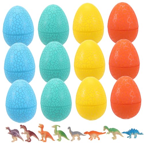 KONTONTY Dinosaurier Spielzeug Schlüpfen Realistische Kinder Dinosaurier Spielzeug Set Pädagogisches Für Kleinkinder KONTONTY Dinosaurier Spielzeug Schlüpfen Realistische Kinder Dinosaurier Spielzeug Set Pädagogisches Für Kleinkinder von KONTONTY