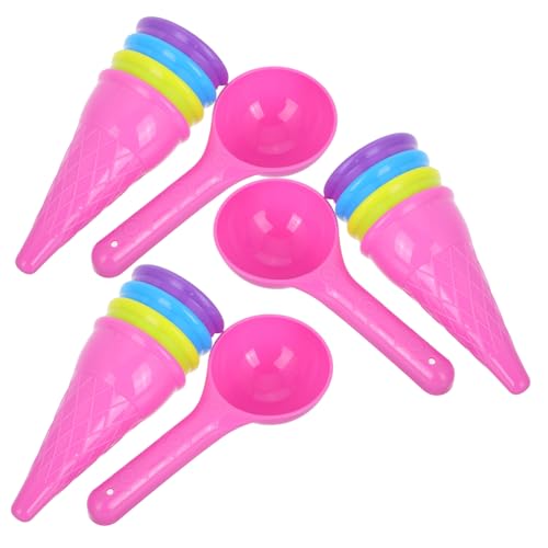 KONTONTY 1 Satz Kinder Strand Sand Spielzeug EIS Formen Satz Sandspielzeug Eiscreme Formen Strandspielzeug Für Kinder von KONTONTY