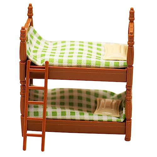 KONTONTY 1 Satz Etagenbett Modell für Puppenhaus Dekoration aus Hochwertigem Sicherem Material für Accessoires und Kreative Spielwelten Vielseitig Einsetzbar und Kombinierbar mit Weiteren KONTONTY 1 Satz Etagenbett Modell für Puppenhaus Dekoration aus Hochwertigem Sicherem Material für Accessoires und Kreative Spielwelten Vielseitig Einsetzbar und Kombinierbar mit Weiteren von KONTONTY