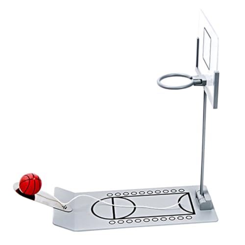 KONTONTY 1 Satz Faltbarer Basketballautomat Für Mini Klein Für Felge Cartoon Schreibtisch Indoor Spiel Lustiger Tischbasketball Kunststoff Basketballautomat Handheld von KONTONTY