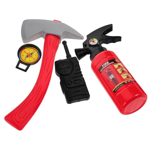 KONTONTY 1 Satz Feuerwehrmann Der Feuerwehrleiter -Starter -kit Feuerlöscher Für Rollenspielspielzeug Feuerwehrmann Rollenspiel Kinderspielzeug Plastik KONTONTY 1 Satz Feuerwehrmann Der Feuerwehrleiter -Starter -kit Feuerlöscher Für Rollenspielspielzeug Feuerwehrmann Rollenspiel Kinderspielzeug Plastik von KONTONTY