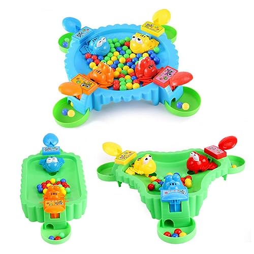 KONTONTY Froschspiel 3-Personen-interaktives Lernspielzeug Perlen Schlucken Und Bohnen Spiel Für Jungen Und Mädchen KONTONTY Froschspiel 3-Personen-interaktives Lernspielzeug Perlen Schlucken Und Bohnen Spiel Für Jungen Und Mädchen von KONTONTY