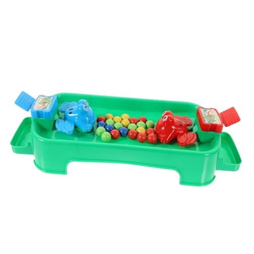 KONTONTY Interaktives Lernspiel Für Jungen Und Mädchen Frösche Perlen Spielzeug 2-Spieler Bohnen Brettspiel Für Jungen Und Mädchen Lernspielzeug von KONTONTY