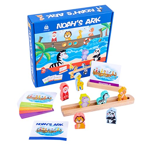 KONTONTY 1 Satz Früherziehung Arche Noah Puzzle rätselbuch holzspielsachen knobeleien für sortierspiel Lernspielzeug für Holzrätsel Kinderpuzzle hölzern KONTONTY 1 Satz Früherziehung Arche Noah Puzzle rätselbuch holzspielsachen knobeleien für sortierspiel Lernspielzeug für Holzrätsel Kinderpuzzle hölzern von KONTONTY