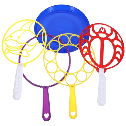 KONTONTY 1 Satz Großes Seifenblasen für Teiliges Bubble Wand mit Wanne für Outdoor Aktivitäten Strand Partys und Spiel im Freien Langlebig und Wiederverwendbar aus Material von KONTONTY