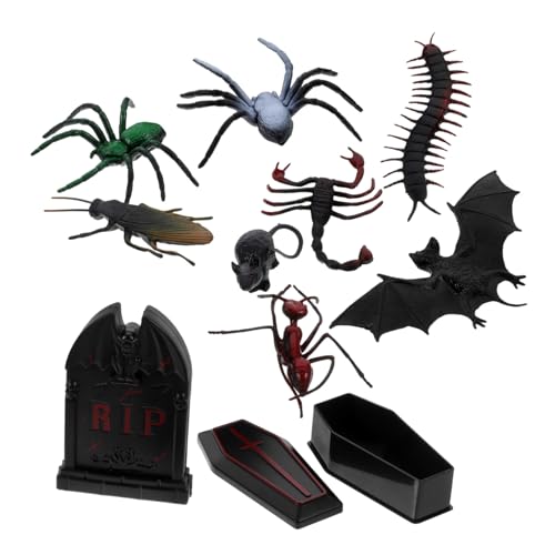 KONTONTY 1 Satz Halloween-Dorf- Zombie Beängstigend Miniatur Dekorativ Knochen Figuren Sarg Künstlich Gruselig Drinnen Verfolgt Gefälscht Dekoration Friedhof Tiere Klein Party Abs KONTONTY 1 Satz Halloween-Dorf- Zombie Beängstigend Miniatur Dekorativ Knochen Figuren Sarg Künstlich Gruselig Drinnen Verfolgt Gefälscht Dekoration Friedhof Tiere Klein Party Abs von KONTONTY