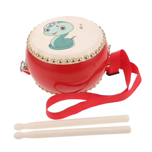 KONTONTY Holz Handtrommel Für Kinder Musikspielzeug Kleinkind Instrumente Schlaginstrument Satz Früherziehungs Spielzeug KONTONTY Holz Handtrommel Für Kinder Musikspielzeug Kleinkind Instrumente Schlaginstrument Satz Früherziehungs Spielzeug von KONTONTY