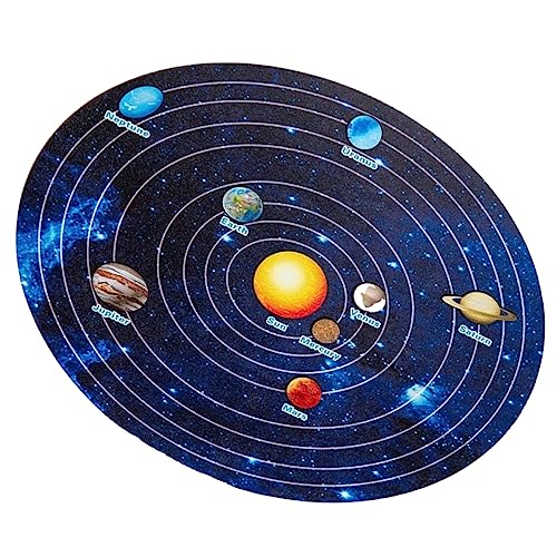 KONTONTY 1 Satz Holz Puzzle für Lernspielzeug Sonnensystem mit Holzplaneten Frühe Bildung für Jungen Fördert Kognitive Fähigkeiten und Kreativität Kleine Hände und Fantasievolles KONTONTY 1 Satz Holz Puzzle für Lernspielzeug Sonnensystem mit Holzplaneten Frühe Bildung für Jungen Fördert Kognitive Fähigkeiten und Kreativität Kleine Hände und Fantasievolles von KONTONTY