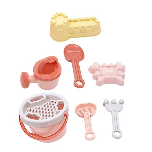 KONTONTY 1 Satz Interaktives Sandspielzeug Set für Tragbarer Eimer Strandspielzeug für Sommer Leuchtende Farben Leicht und Kreativitätsfördernd für Mädchen und Jungen KONTONTY 1 Satz Interaktives Sandspielzeug Set für Tragbarer Eimer Strandspielzeug für Sommer Leuchtende Farben Leicht und Kreativitätsfördernd für Mädchen und Jungen von KONTONTY