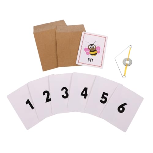 KONTONTY 1 Satz Kinderkartenspiele Praktisches Scherzspielzeug Montessori-Materialien Illusion Mentalismus Gimmick Requisiten Streich-Party-zubehör Lernkarten Für Reisespiel Papier KONTONTY 1 Satz Kinderkartenspiele Praktisches Scherzspielzeug Montessori-Materialien Illusion Mentalismus Gimmick Requisiten Streich-Party-zubehör Lernkarten Für Reisespiel Papier von KONTONTY