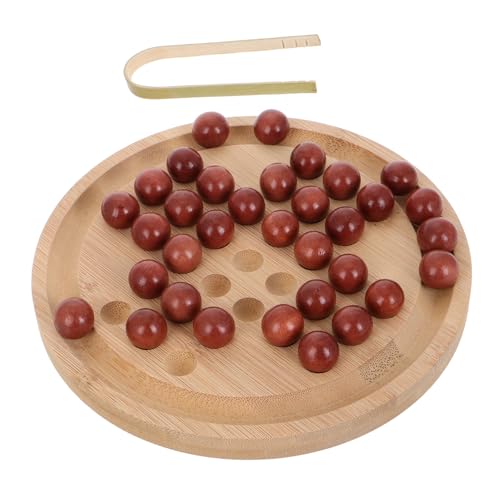 KONTONTY 1 Satz Kindertischspiel Schach Schachspiele Für Peg-solilaire-Spiel Schachspiel Für Erwachsene Frühpädagogisches Angebot Schach-lernspiel Für Bambus KONTONTY 1 Satz Kindertischspiel Schach Schachspiele Für Peg-solilaire-Spiel Schachspiel Für Erwachsene Frühpädagogisches Angebot Schach-lernspiel Für Bambus von KONTONTY