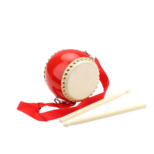 KONTONTY 1 Satz Kindertrommel musikinstrumente kinderinstrumente holztrommel Handtrommel kinderschlagzeug Handschlaginstrument Musikalische Trommel hölzern rot KONTONTY 1 Satz Kindertrommel musikinstrumente kinderinstrumente holztrommel Handtrommel kinderschlagzeug Handschlaginstrument Musikalische Trommel hölzern rot von KONTONTY