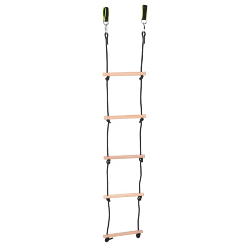 KONTONTY 1 Satz Kletterleiter Für Drinnen Kerle Treppe Koje Klettern Jungs Strickleiter Für Baumhaus Kletterseilleiter Kind Leiterschaukel Leiter-spielset Polyester KONTONTY 1 Satz Kletterleiter Für Drinnen Kerle Treppe Koje Klettern Jungs Strickleiter Für Baumhaus Kletterseilleiter Kind Leiterschaukel Leiter-spielset Polyester von KONTONTY