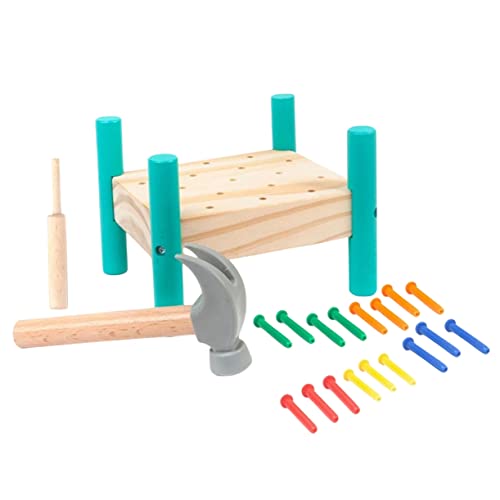 KONTONTY 5-farbiges Klopfspielzeug Aus Holz Lernspielzeug Für Jungen Und Mädchen Baby-Percussion-Spielzeug Hand-Auge-koordination KONTONTY 5-farbiges Klopfspielzeug Aus Holz Lernspielzeug Für Jungen Und Mädchen Baby-Percussion-Spielzeug Hand-Auge-koordination von KONTONTY