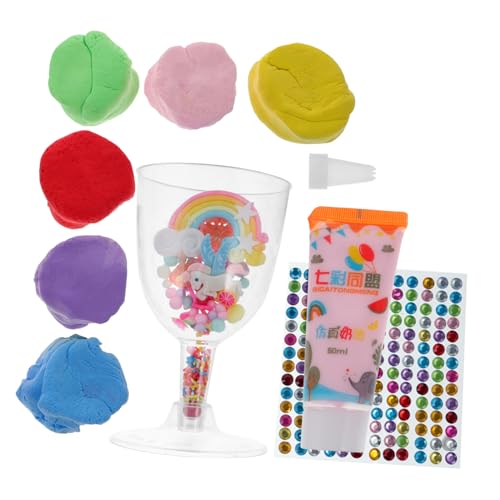 KONTONTY 1 Satz Kreative Handarbeit DIY bausatz DIY Kits Spielzeugwerkzeuge Eisbecher Modell spielzeuge Lustiges Modelliermasse für Kleinkinder DIY -Handwerk Plastik von KONTONTY
