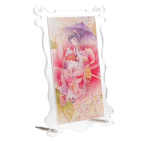 KONTONTY 1 Satz Kreatives Japanisches Mädchen Puzzle Ornament für Transparentes Design zur Dekoration von Schreibtischen und Fotografie Szenen Fördert Kreativität und Geduld von KONTONTY
