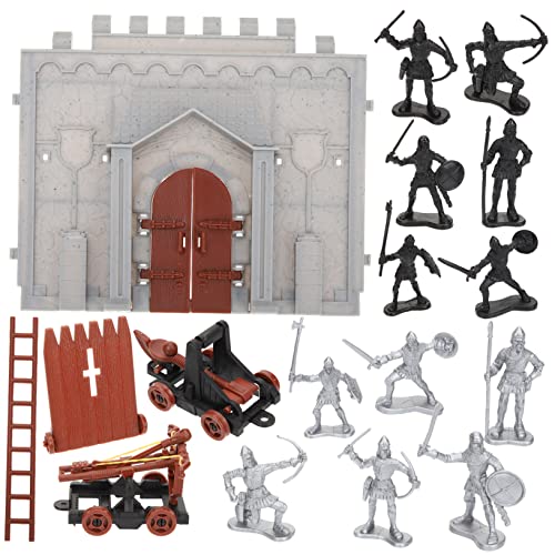 KONTONTY 1 Satz Kriegsspielzeugmodell Soldatenspielzeug Miniatur-Soldaten-Figur Soldatenmodell Soldaten Figur Schloss Spielset Miniatur-Soldaten- Schloss PVC-Kunststoff KONTONTY 1 Satz Kriegsspielzeugmodell Soldatenspielzeug Miniatur-Soldaten-Figur Soldatenmodell Soldaten Figur Schloss Spielset Miniatur-Soldaten- Schloss PVC-Kunststoff von KONTONTY