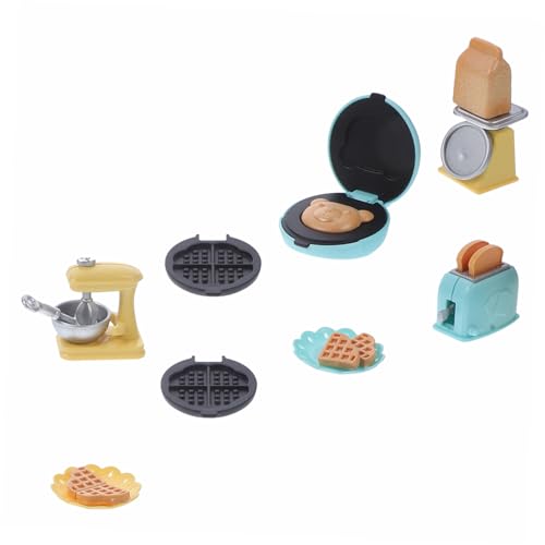 KONTONTY 1 Satz Küchenset für Puppenhaus Realistisches Backzubehör Teiliges für DIY Mini Häuser mit Detaillierten Küchenaccessoires für Kreative Gestaltung von KONTONTY