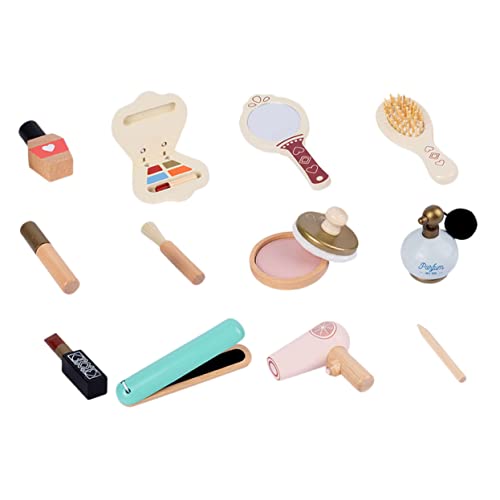 KONTONTY Prinzessinnen-Kleid-Make-up-Set Für Jungen Und Mädchen Spielzeug Aus Holz Simulations-Make-up-Spielzeug Sicher Für Kinder Hände Geeignet KONTONTY Prinzessinnen-Kleid-Make-up-Set Für Jungen Und Mädchen Spielzeug Aus Holz Simulations-Make-up-Spielzeug Sicher Für Kinder Hände Geeignet von KONTONTY