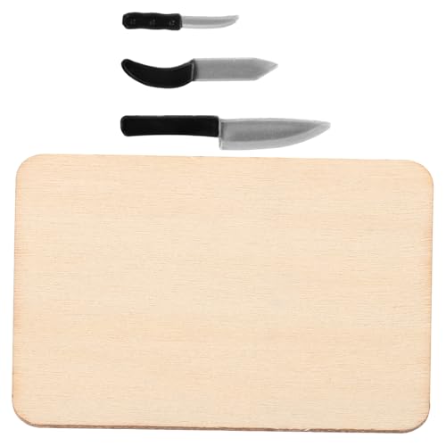 KONTONTY 1 Satz Messer -Set - Miniatur-Zeug Mini-Sachen Küchenzubehör Für Puppenstuben Miniatur-puppenhauszubehör Puppenhaus-miniaturwerkzeuge Mini-puppenhauszubehör PVC KONTONTY 1 Satz Messer -Set - Miniatur-Zeug Mini-Sachen Küchenzubehör Für Puppenstuben Miniatur-puppenhauszubehör Puppenhaus-miniaturwerkzeuge Mini-puppenhauszubehör PVC von KONTONTY