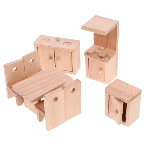 KONTONTY 1 Satz Mikrorestaurantmodell Miniaturen winzig klein kinderzimmer deko Puppenstube Deko Puppenhaus Dekoration Miniaturdekor Stuhlmodell Miniaturmöbel Holz KONTONTY 1 Satz Mikrorestaurantmodell Miniaturen winzig klein kinderzimmer deko Puppenstube Deko Puppenhaus Dekoration Miniaturdekor Stuhlmodell Miniaturmöbel Holz von KONTONTY