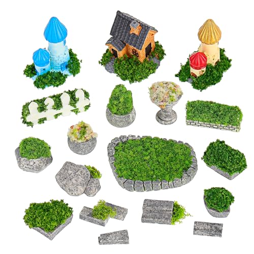 KONTONTY 1 Satz Mini -Harz kleine Ornamente Gartenfeen-Ornamente im Freien Dekorationen schmücken Material Figur Mini-Innenhof-Modell- Terrarium Miniatur-Dinge KONTONTY 1 Satz Mini -Harz kleine Ornamente Gartenfeen-Ornamente im Freien Dekorationen schmücken Material Figur Mini-Innenhof-Modell- Terrarium Miniatur-Dinge von KONTONTY