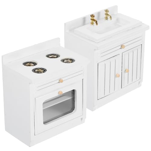 KONTONTY 1 Satz Mini-küchenzubehör Miniatur-puppenhaus-bausatz Puppenhaus Waschbecken Puppenbett Kinderspielzeug Puppenhaus-miniaturmöbel Kochbank-Modell 1:12 Puppenhaus-minimöbel Rosa Holz KONTONTY 1 Satz Mini-küchenzubehör Miniatur-puppenhaus-bausatz Puppenhaus Waschbecken Puppenbett Kinderspielzeug Puppenhaus-miniaturmöbel Kochbank-Modell 1:12 Puppenhaus-minimöbel Rosa Holz von KONTONTY