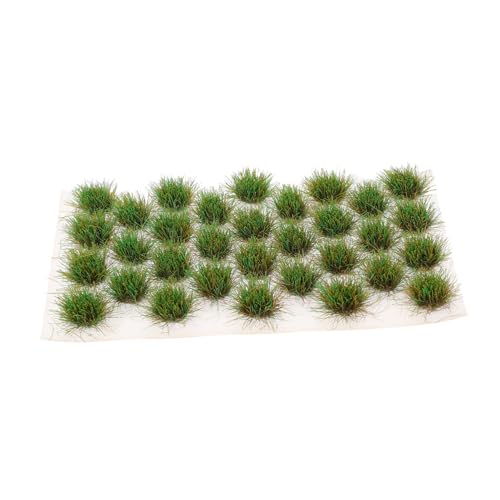 KONTONTY 1 Satz Modell Sandtisch Rasen Miniaturgras Simulationsgras-Miniatur Grasbüschel Miniatur Miniaturen Gras Statisches Grasmodellgras Kleine Grasbüschel Plastik Green von KONTONTY
