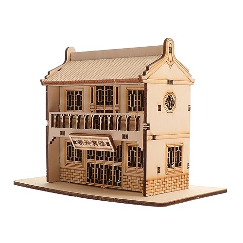 KONTONTY 1 Satz Modell aus Holz Puzzle kinderpuzzle Geburtstagsgeschenk familienspiel Family Game Challenge 3D-Puzzle Holz-DIY-Uhrwerk-Restaurantmodelle Rostfreier Stahl Brown KONTONTY 1 Satz Modell aus Holz Puzzle kinderpuzzle Geburtstagsgeschenk familienspiel Family Game Challenge 3D-Puzzle Holz-DIY-Uhrwerk-Restaurantmodelle Rostfreier Stahl Brown von KONTONTY