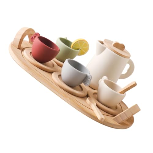 KONTONTY Spielzeug Kinder Tee Spielzeug Set Kleinkind Pretend Play Teetasse Set Für Nachmittagstee Der KONTONTY Spielzeug Kinder Tee Spielzeug Set Kleinkind Pretend Play Teetasse Set Für Nachmittagstee Der von KONTONTY