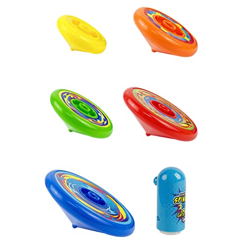 KONTONTY 1 Satz Oben gestapelt interessante Kinderkreiselspielzeuge Spitzen Kinderspielzeug Halloween Halloween Toys Stapeln von Drehplatten tragbare Gyros-Spielzeuge Plastik von KONTONTY