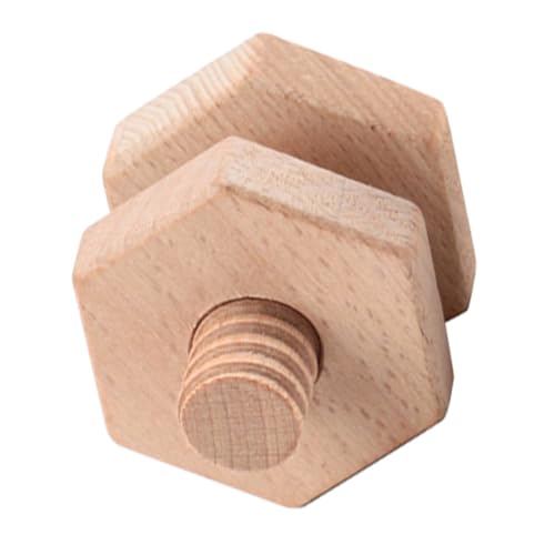 KONTONTY Lern- Und Entwicklungsspielzeug 1 Satz Passende Blöcke Spannschraube Frühpädagogisches Schraube Passendes Schraubenspielzeug Schraubenspiel Nuss-Montage- Holz KONTONTY Lern- Und Entwicklungsspielzeug 1 Satz Passende Blöcke Spannschraube Frühpädagogisches Schraube Passendes Schraubenspielzeug Schraubenspiel Nuss-Montage- Holz von KONTONTY