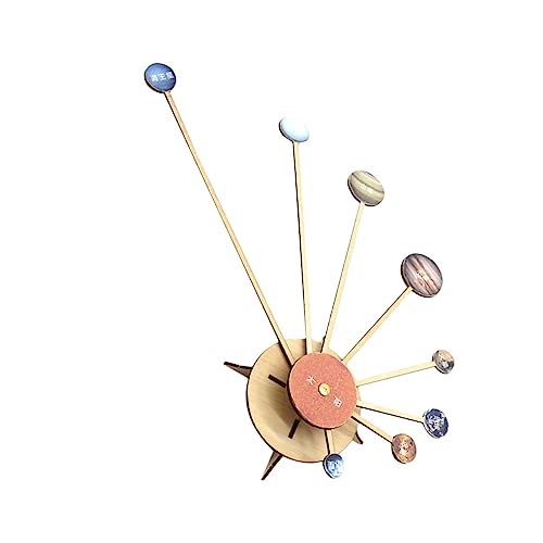 KONTONTY 1 Satz Planetenmodelle astronomisches Lernen Planet Wissenschaftliches hölzern von KONTONTY