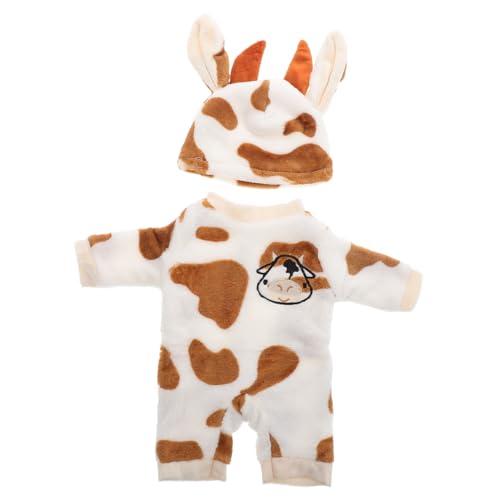 KONTONTY 1 Satz Puppen-Einteiler-Pyjama Kleidung Für Wiedergeborene Puppen Puppenkleidung Dekoratives Puppenkostüm Puppenzubehör Kleidung Für Wiedergeborene Babypuppen Puppenpyjama Plüsch KONTONTY 1 Satz Puppen-Einteiler-Pyjama Kleidung Für Wiedergeborene Puppen Puppenkleidung Dekoratives Puppenkostüm Puppenzubehör Kleidung Für Wiedergeborene Babypuppen Puppenpyjama Plüsch von KONTONTY